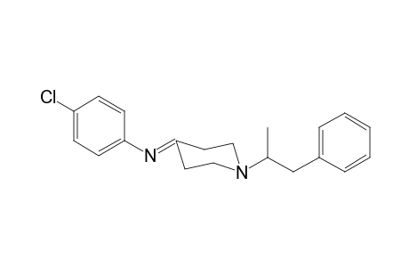 N-4-Chlorophenyl-1-(1-phenylpropan-2-yl)piperidin-4-imine