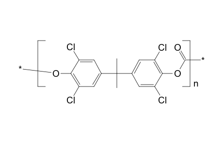 Poly(tetrachlorobisphenol a carbonate)