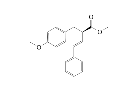 (R)-(E)-Methyl 2-(4-methoxybenzyl)-4-(phenyl)but-3-enoate