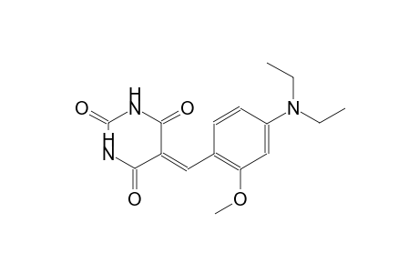 5-[4-(diethylamino)-2-methoxybenzylidene]-2,4,6(1H,3H,5H)-pyrimidinetrione