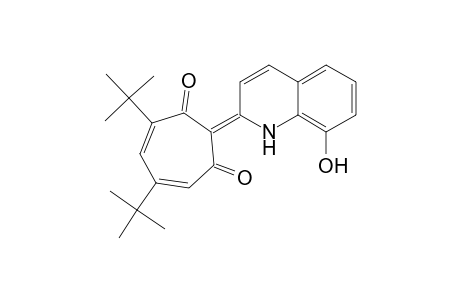 (2E)-4,6-Di(tert-butyl)-2-(8-hydroxyquinolin-2(1H)-ylidene)cyclohepta-4,6-diene-1,3-dione