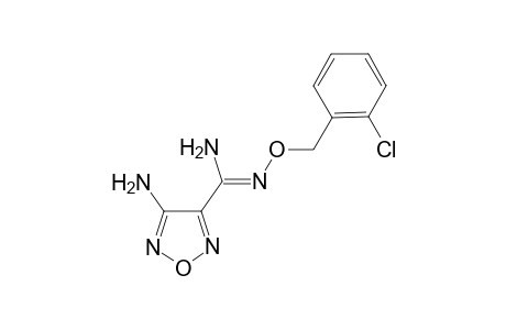 4-Amino-N'-(2-chlorobenzyl)oxy-furazan-3-carboxamidine