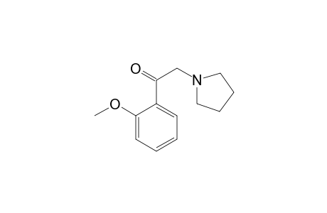 2-Pyrrolidino-2'-methoxyacetophenone
