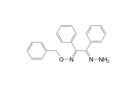 Ethanedione, diphenyl-, hydrazone O-(phenylmethyl)oxime