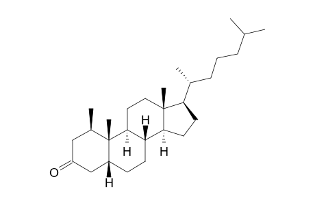 (1R,5R,8S,9S,10S,13R,14S,17R)-1,10,13-trimethyl-17-[(2R)-6-methylheptan-2-yl]-1,2,4,5,6,7,8,9,11,12,14,15,16,17-tetradecahydrocyclopenta[a]phenanthren-3-one