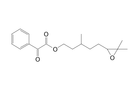 6',7'-Epoxy-3',7'-dimethyloctyl 2-phenyl-2-oxoacetate