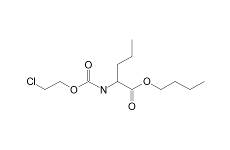 L-Norvaline, N-(2-chloroethoxycarbonyl)-, butyl ester