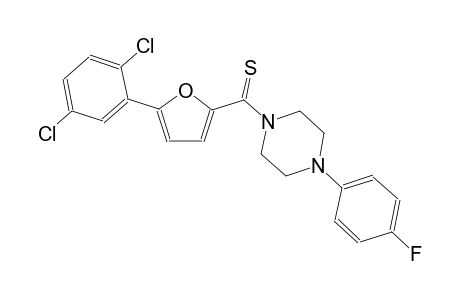1-{[5-(2,5-dichlorophenyl)-2-furyl]carbothioyl}-4-(4-fluorophenyl)piperazine