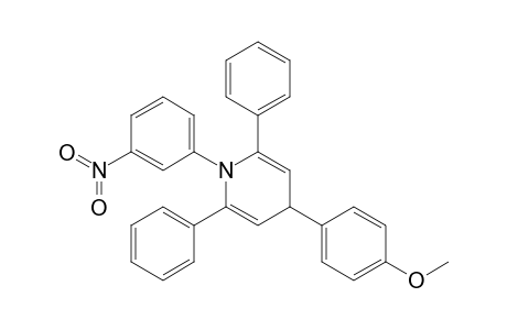 1-(3'-Nitrophenyl)-4-(p-methoxyphenyl)-2,6-diphenyl-1,4-dihydropyridine