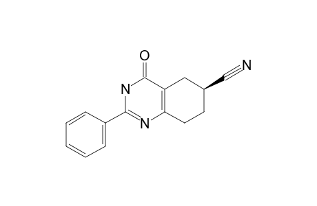 3,4,5,6,7,8-HEXAHYDRO-4-OXO-2-PHENYLQUINAZOLINE-6-CARBONITRILE;MAJOR_REGIOISOMER