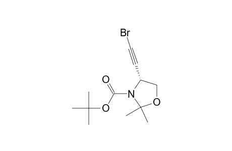 (R)-2,2-Dimethyl-3-(tert-butoxycarbonyl)-4-(bromoethynyl)oxazolidine