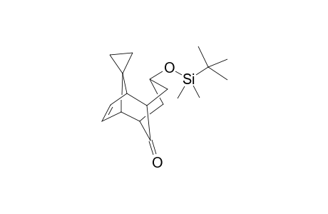 endo-8'-(tert-Butyldimethylsiloxy)-anti-spiro{cyclopropane-1,11'-tricyclo[4.3.1.1(2,5)]undec-3'-en}-10'-one