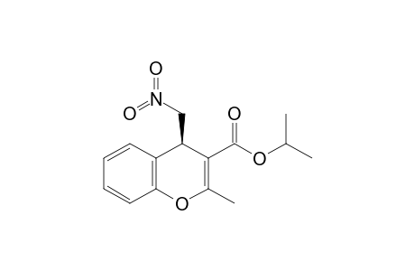 (R)-Isopropyl 2-Methyl-4-(nitromethyl)-4H-chromene-3-carboxylate
