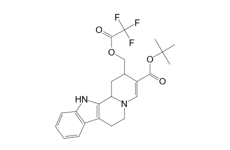 17,18-Dinorcorynan-19-oic acid, 20,21-didehydro-16-[(trifluoroacetyl)oxy]-, 1,1-dimethylethyl ester, (3.beta.)-(.+-.)-