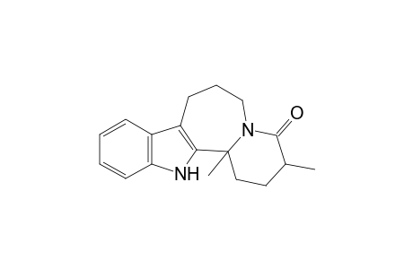 3,12b-Dimethyl-1,2,3,5,6,7,12,12b-octahydro-4a,12-diaza-dibenzo[a,E]azulen-4-one