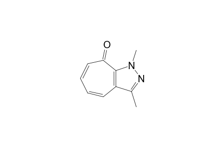 1,3-dimethyl-8-cyclohepta[c]pyrazolone