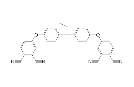 4-(4-{1-[4-(3,4-dicyanophenoxy)phenyl]-1-methylpropyl}phenoxy)phthalonitrile
