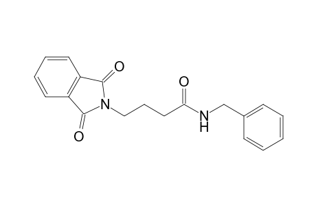 4-(1,3-dioxo-2-isoindolyl)-N-(phenylmethyl)butanamide
