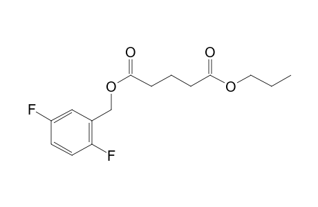 Glutaric acid, 2,5-difluorobenzyl propyl ester