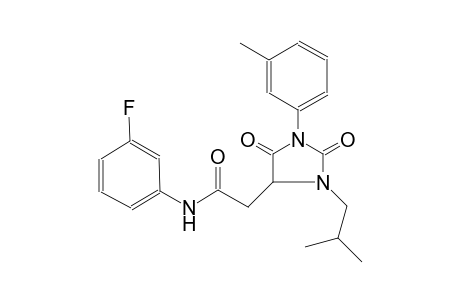 4-imidazolidineacetamide, N-(3-fluorophenyl)-1-(3-methylphenyl)-3-(2-methylpropyl)-2,5-dioxo-