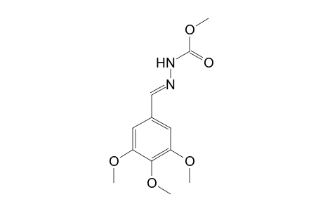 Hydrazinecarboxylic acid, [(3,4,5-trimethoxyphenyl)methylene]-, methyl ester