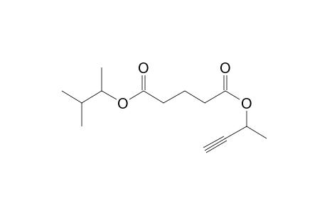 Glutaric acid, but-3-yn-2-yl 3-methylbut-2-yl ester