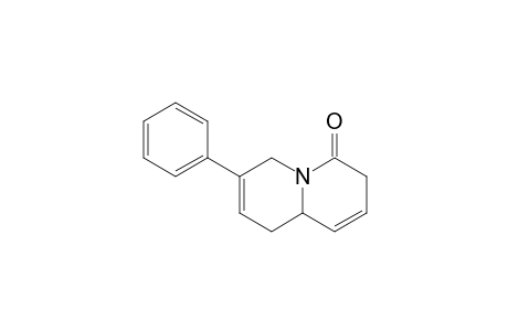 (+-)-7-Phenyl-3,6,9,9a-tetrahydroquinolizin-4-one