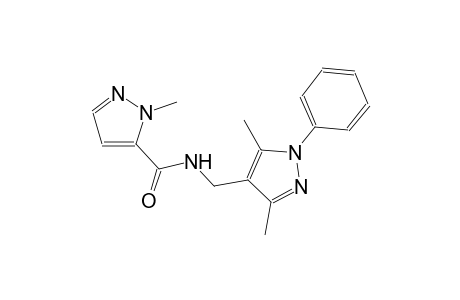 N-[(3,5-dimethyl-1-phenyl-1H-pyrazol-4-yl)methyl]-1-methyl-1H-pyrazole-5-carboxamide
