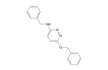 3-(BENZYLAMINO)-6-(BENZYLOXY)PYRIDAZINE