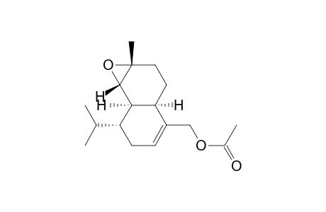 [(1aR,3aR,7R,7aR,7bS)-1a-methyl-7-propan-2-yl-3,3a,6,7,7a,7b-hexahydro-2H-naphtho[1,2-b]oxiren-4-yl]methyl acetate