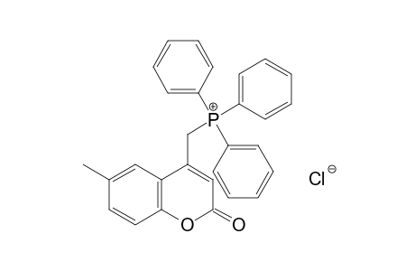 [(6-methyl-2-oxo-2H-1-benzopyran-4-yl)methyl]triphenylphosphonium chloride
