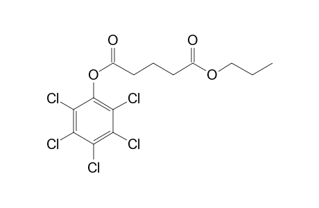 Glutaric acid, pentachlorophenyl propyl ester