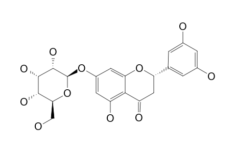 (2S)-5,7,3',5'-TETRAHYDROXY-FLAVANONE-7-O-BETA-D-ALLOPYRANOSIDE