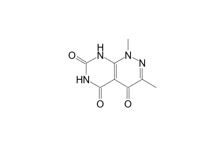 1,3-Dimethylpyrimido[4,5-c]pyridazine-4,5,7(1H,6H,8H)-trione