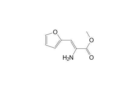 2-Propenoic acid, 2-amino-3-(2-furanyl)-, methyl ester, (Z)-