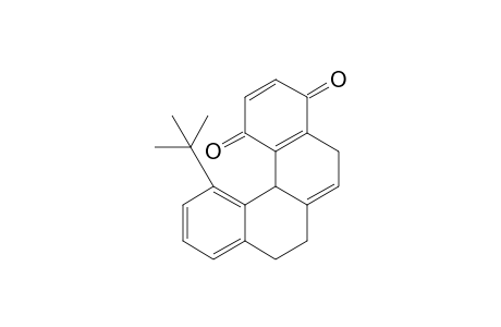 12-(t-Butyl)-5,7,8,12b-tetrahydrobenzo[c]phenanthrene-1,4-dione