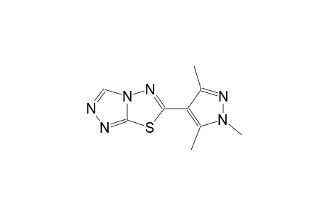 6-(1,3,5-trimethyl-1H-pyrazol-4-yl)[1,2,4]triazolo[3,4-b][1,3,4]thiadiazole