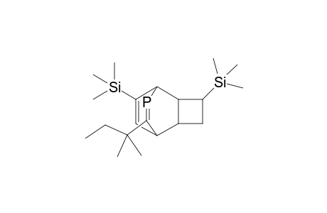 7-(1',1'-Dimethylpropyl)-3,9-bis(trimethylsilyl)-8-phosphatricyclo[4.2.2.0(2,5)]deca-7,9-diene
