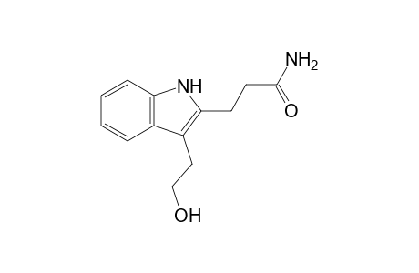 3-[3-(2-Hydroxy-ethyl)-1H-indol-2-yl]-propionamide