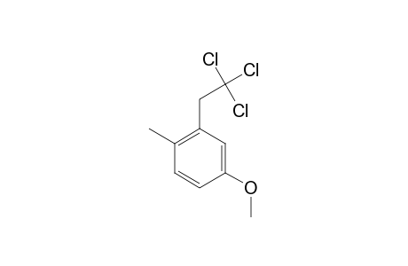 3-(2,2,2-Trichlorethyl)-4-methylanisol