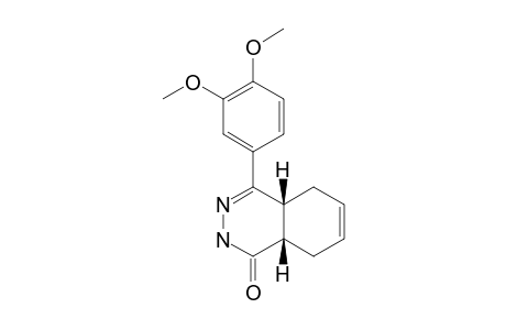 CIS-4-(3,4-DIMETHOXYPHENYL)-4A,5,8,8A-TETRAHYDRO-2H-PHTHALAZIN-1-ONE