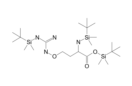 L-Canavanine, N,N',o-tris(tert-butyldimethylsilyl)-