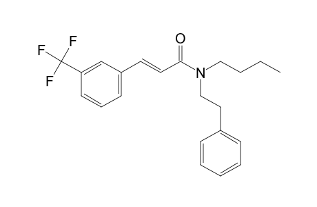 trans-Cinnamamide, 3-trifluoromethyl-N-(2-phenylethyl)-N-butyl-