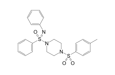 1-(N-Phenylphenylsulfonimidoyl)-4-tosylpiperazine