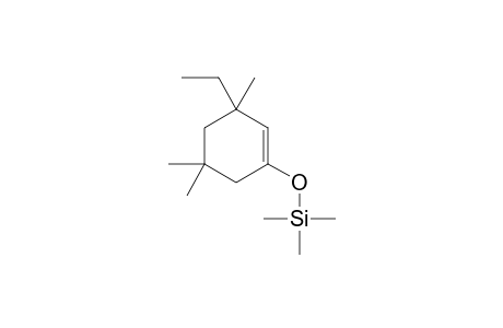 [(3-Ethyl-3,5,5-trimethyl-1-cyclohexen-1-yl)oxy](trimethyl)silane
