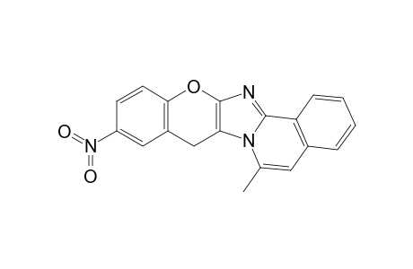 6-Methyl-10-nitro-8H-chromeno[2',3':4,5]imidazo[2,1-a]isoquinoline