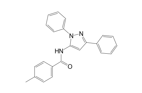 4-Methyl-N-(1,3-diphenyl-1H-pyrazol-5-yl)benzamide