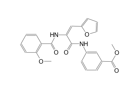 benzoic acid, 3-[[(2E)-3-(2-furanyl)-2-[(2-methoxybenzoyl)amino]-1-oxo-2-propenyl]amino]-, methyl ester