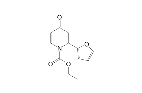 N-Ethoxycarbonyl-2-(2-furyl)-2,3-dihydro-4-pyridone