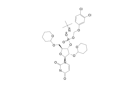 TERT.-BUTYLAMMONIUM_SALT_OF_3,4-DICHLOROPHENOXYMETHYL_2',5'-DI-O-TETRAHYDROPYRAN-2-YL-3'-O-URIDINE_PHOSPHATE